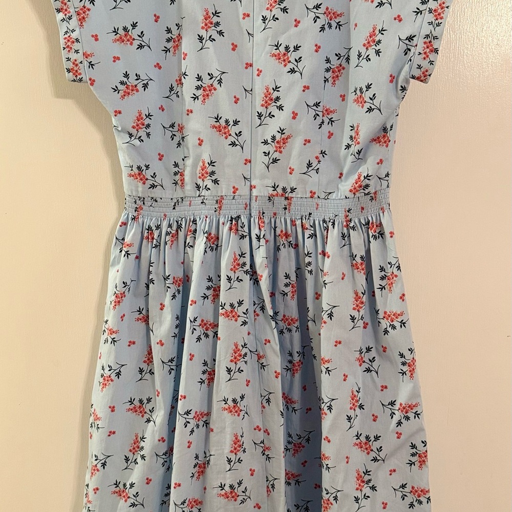 Gal Meets Glam Blue Floral Women’s Dress - Picture 2 of 7